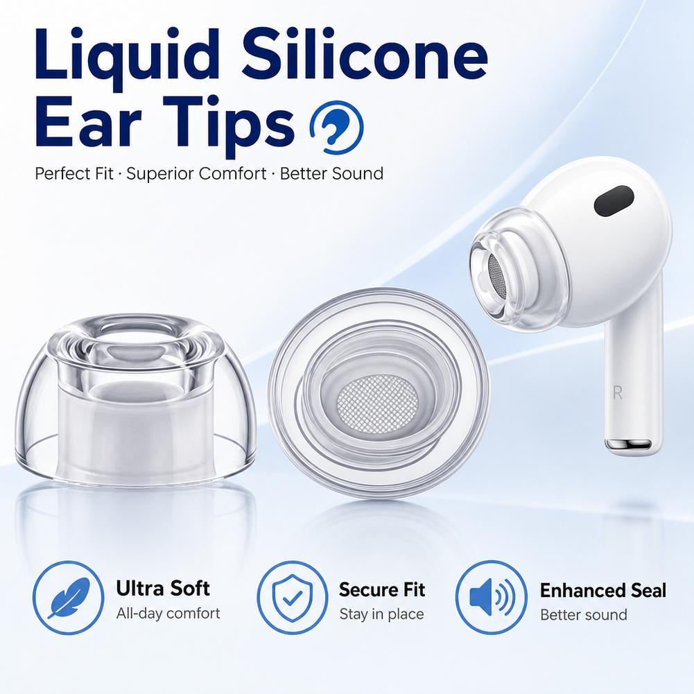 Silicone Eartips For Apple Air - Earphone Foam Tip recensione e prezzo