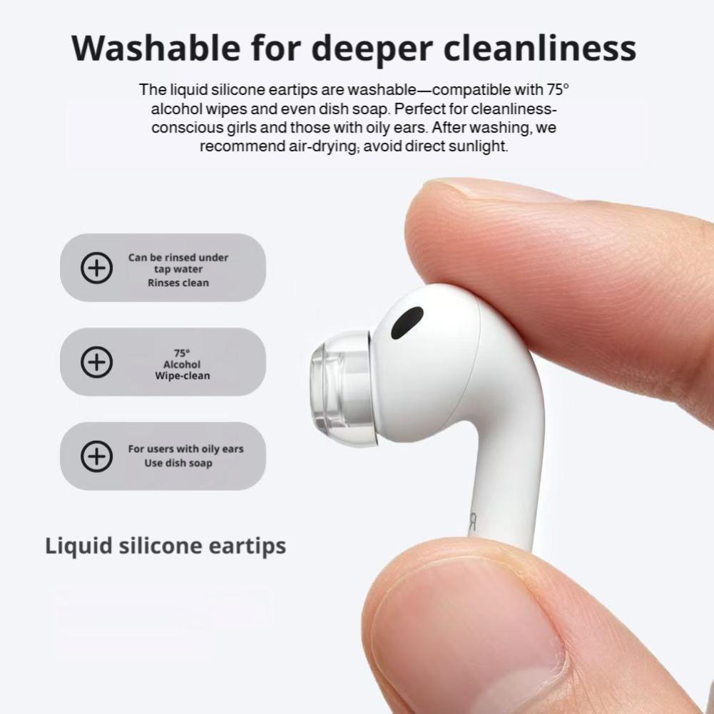 Silicone Eartips For Apple Air - Earphone Foam Tip recensione e prezzo