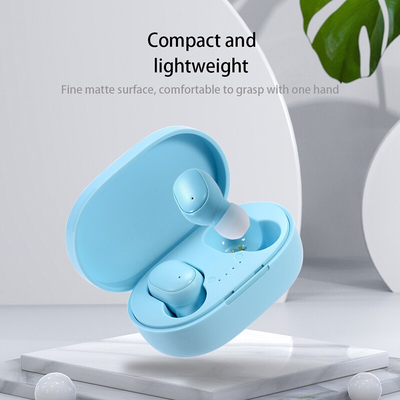 A6S TWS Earphones Wireless Blu - Bluetooth Headset On Ear recensione e prezzo
