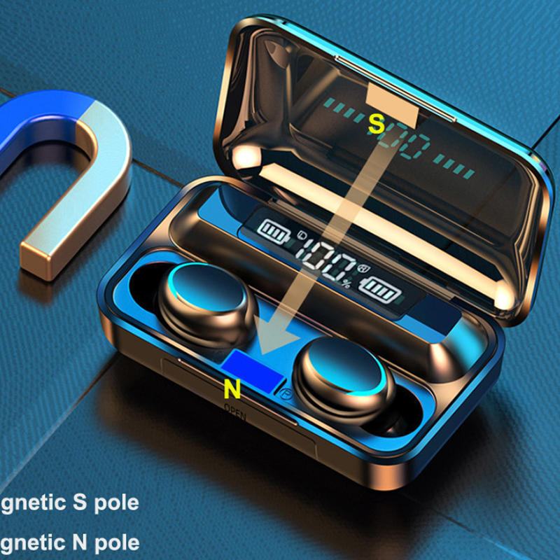 2026 F9 Wireless Earphones LED - Bluetooth Headset On Ear recensione e prezzo