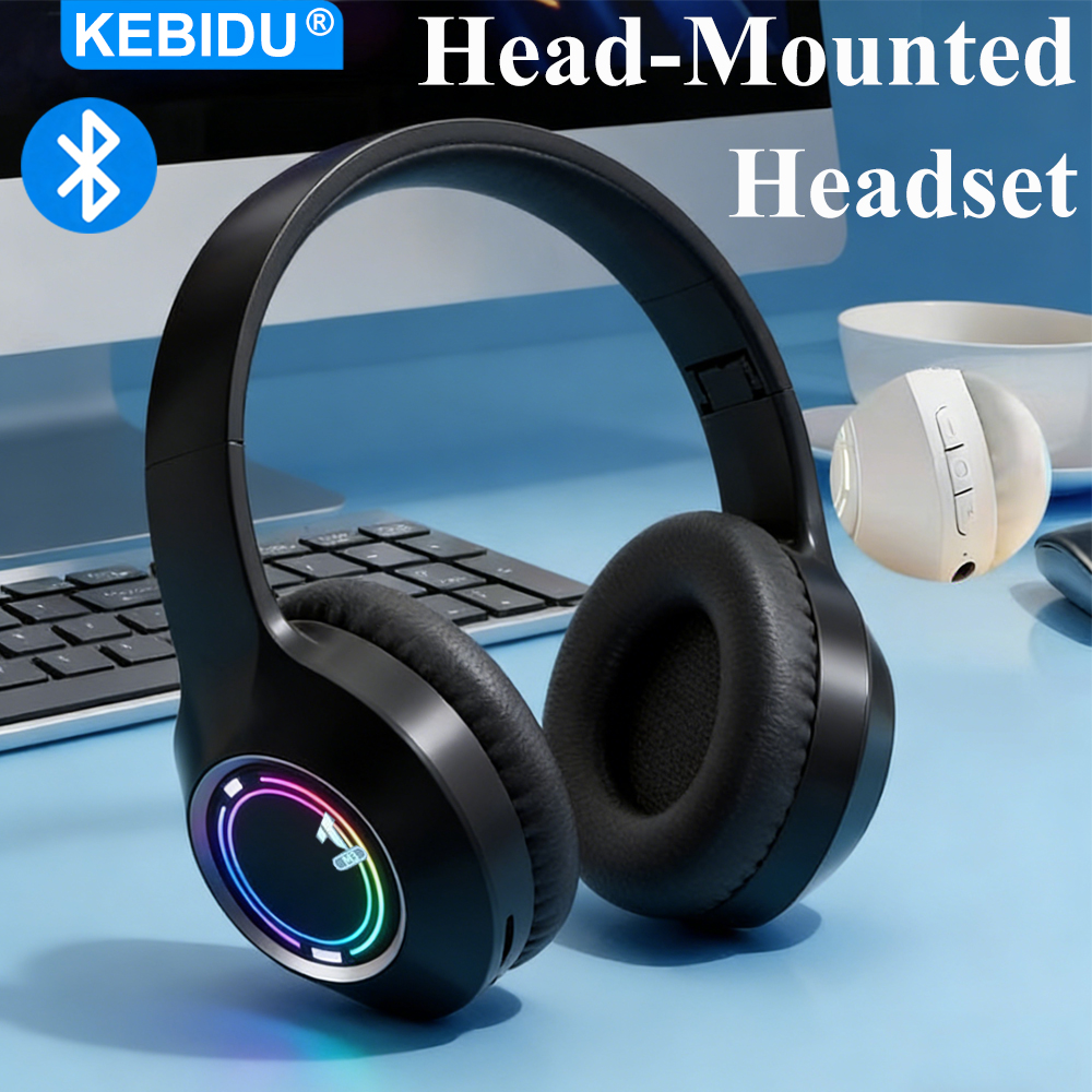 KEBIDU RGB Bluetooth Headset F - Gaming Headset Rgb recensione e prezzo