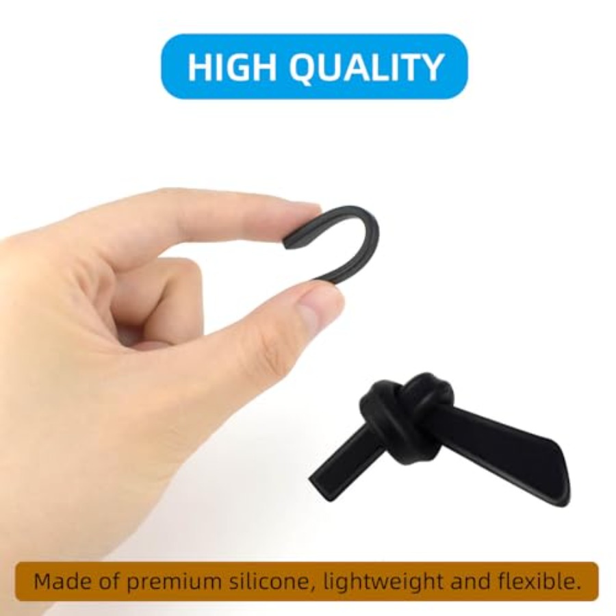 8 Pairs Eyeglass End Tips Ear  - Silicone Ear Tip Replacement recensione e prezzo