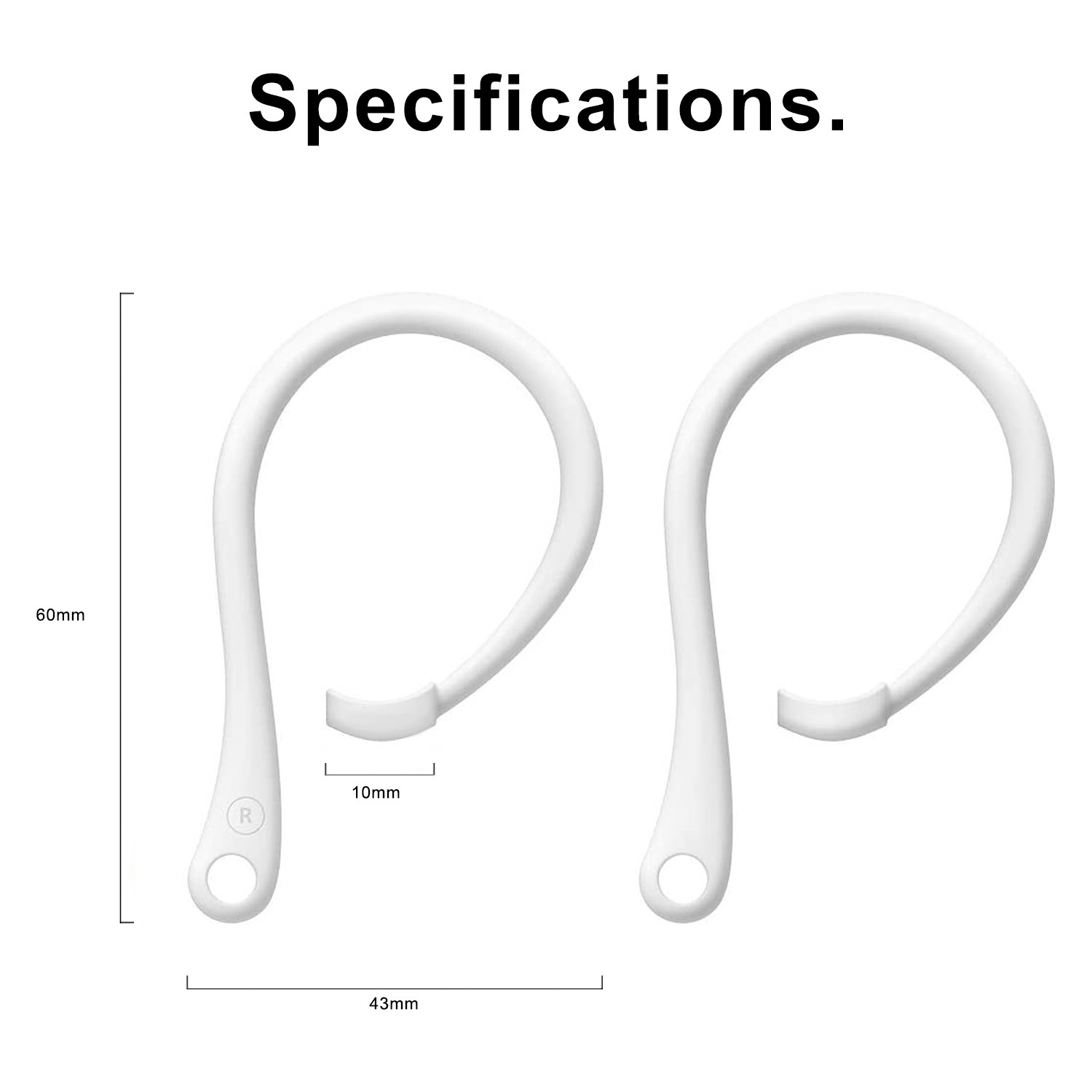 1 Pair Silicone Anti-lost Sili - Sports Earphone Hook recensione e prezzo