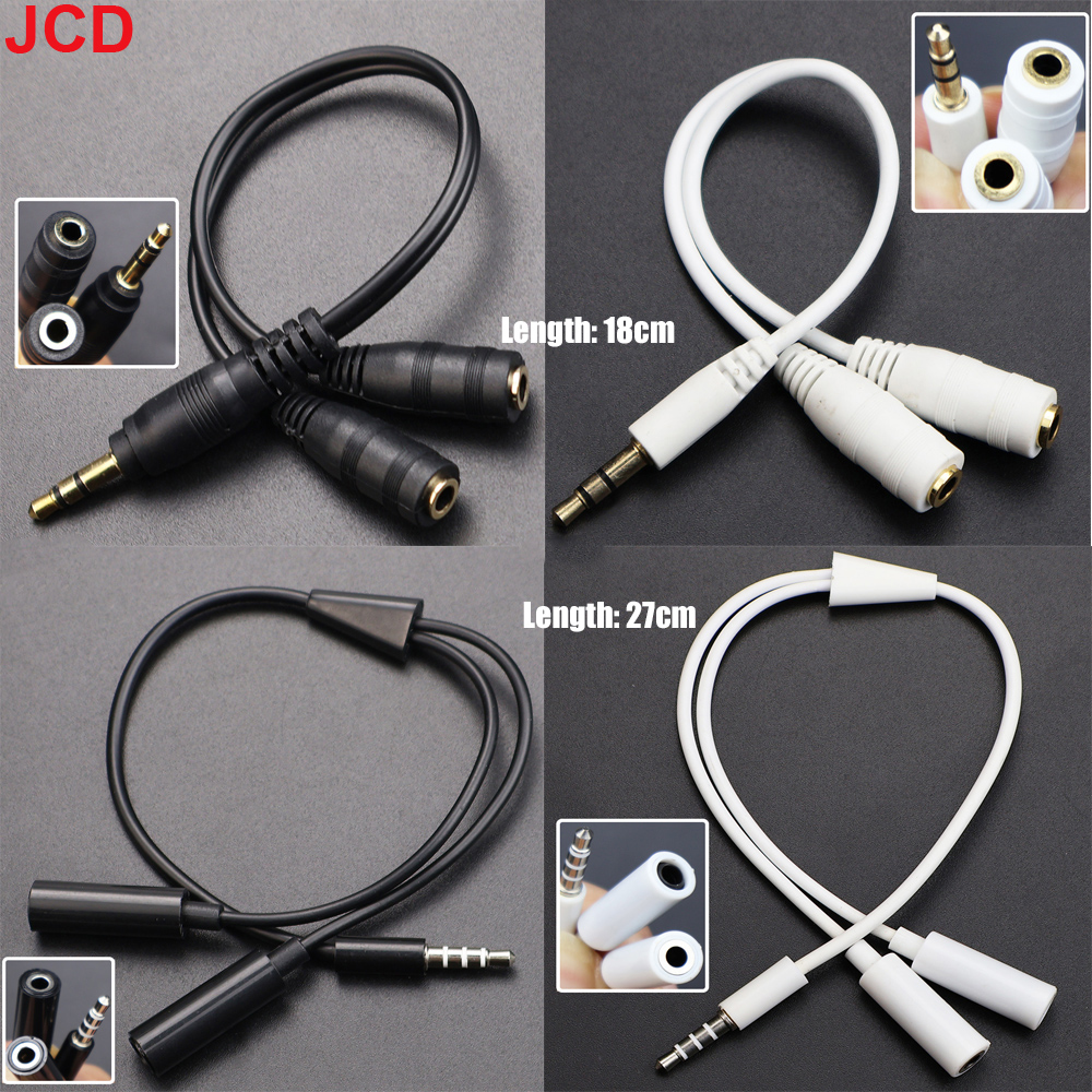 JCD 1Male to 2 Dual Female Y S - Earphone Splitter Jack recensione e prezzo