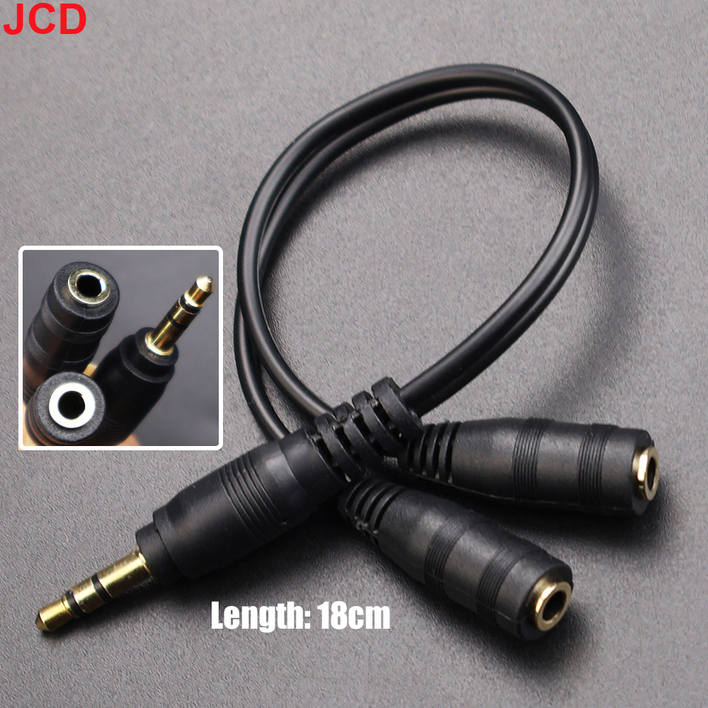 JCD 1Male to 2 Dual Female Y S - Earphone Splitter Jack recensione e prezzo