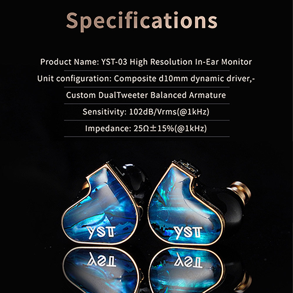 Clearance YST03 JIAO In Ear Ea - In Ear Monitor Iem recensione e prezzo