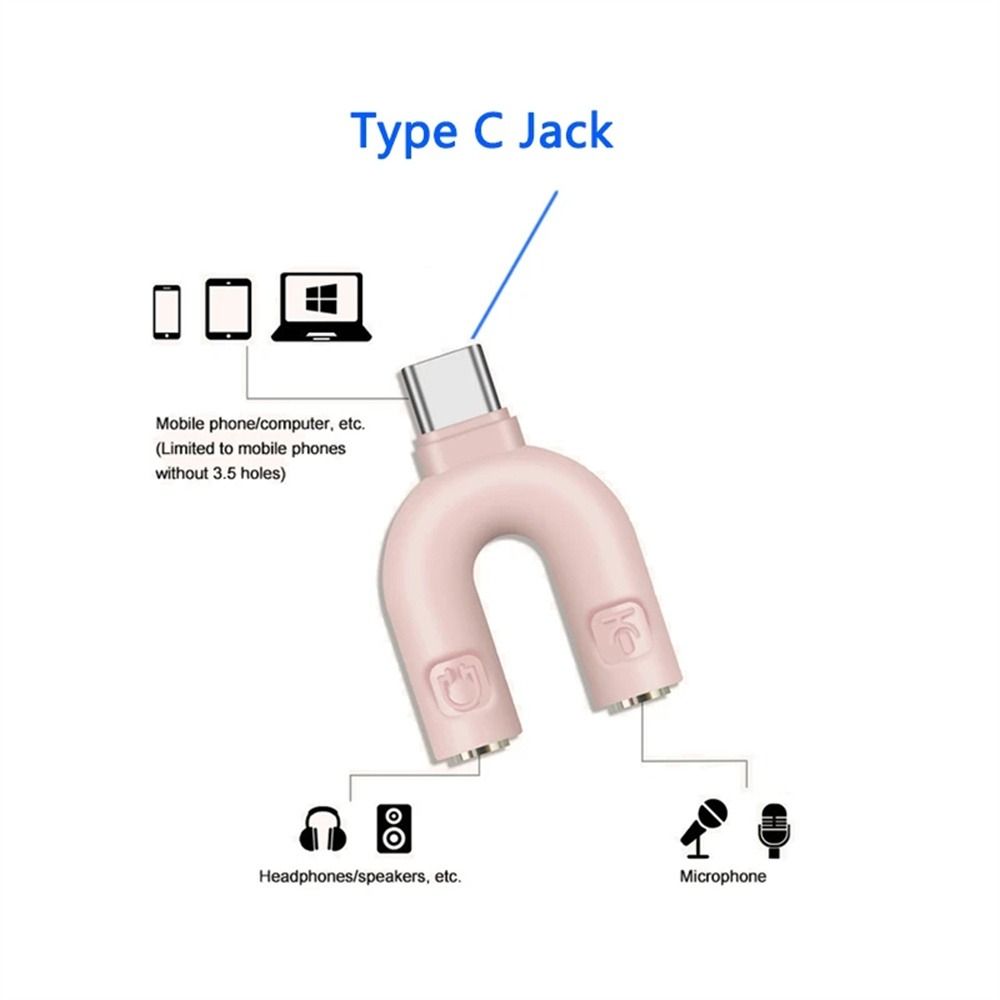 Adapter Microphone  Connector  - Earphone Splitter Jack recensione e prezzo