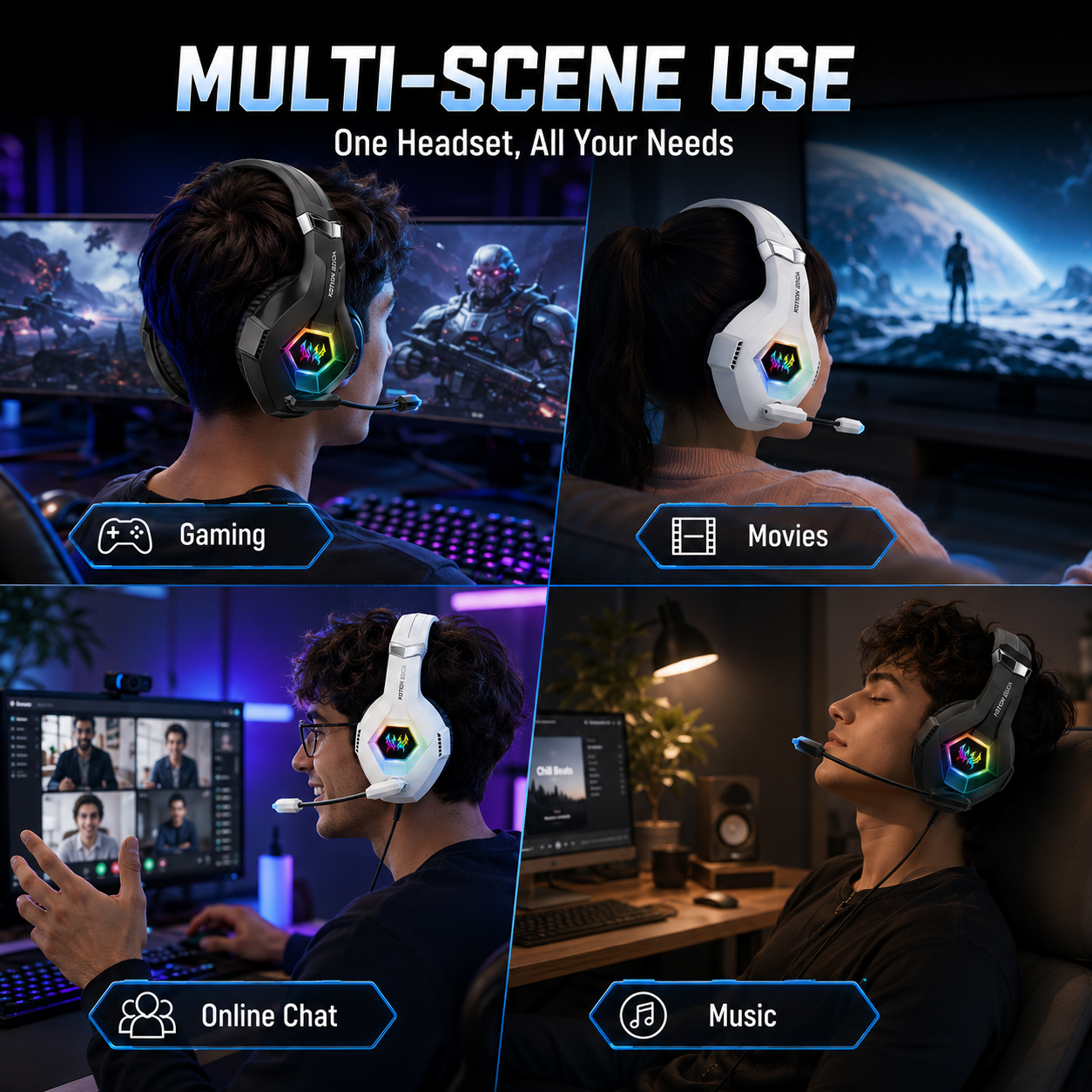 GS450 Wired Gaming Headset RGB - Gaming Headset Rgb recensione e prezzo
