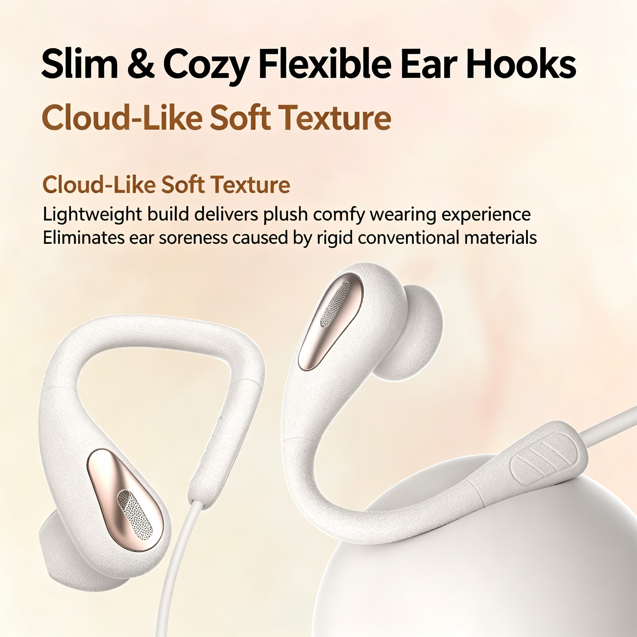 3.5mm&Type-C Ear-Hook Wired Sp - Sports Earphone Hook recensione e prezzo