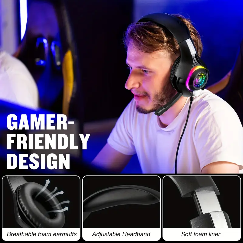 Gaming Headset for PC, PS4, PS - Gaming Headset Rgb recensione e prezzo