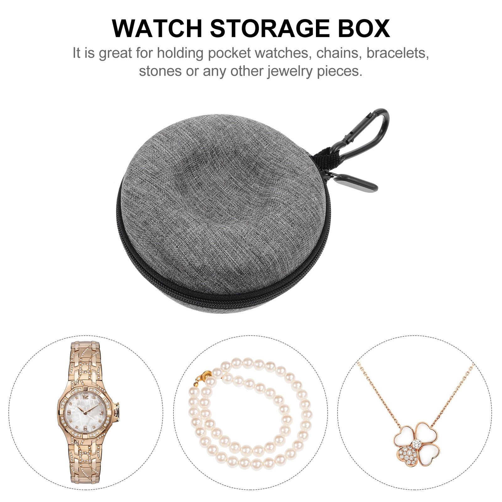 1Pcs Eva Watch Case Premium Sh - Earbuds Charging Case recensione e prezzo