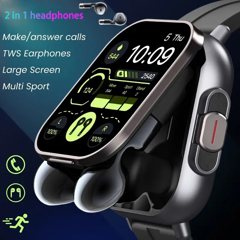New TWS 2 in 1 Smart Watch wit - Earbuds Charging Case recensione e prezzo