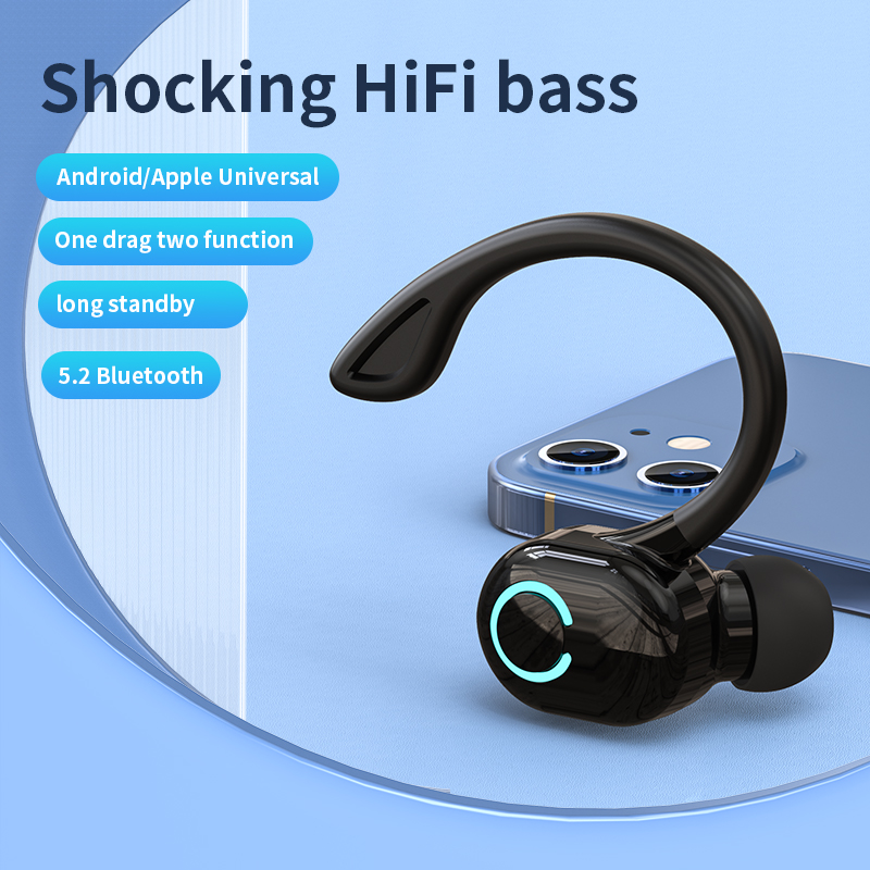VAORLO Bluetooth 5.2 Earphone  - Sports Earphone Hook recensione e prezzo