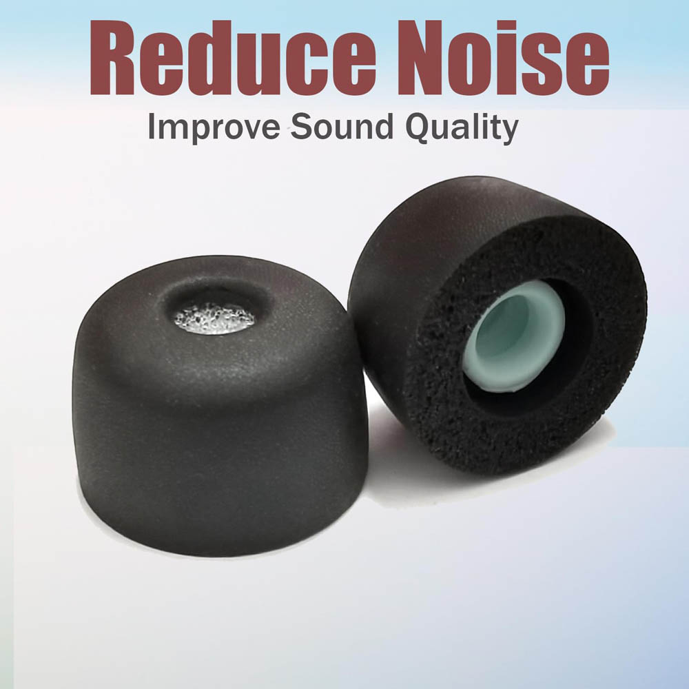 6PCS  Memory Foam Ear Tips Cus - Earphone Foam Tip recensione e prezzo